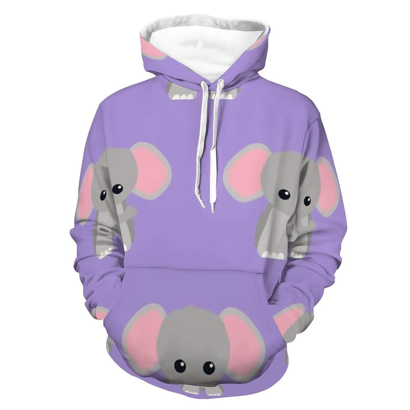 AERICKON Women Men Hoodies 3D Print Unisex Classic Sweatshirt Classic Autumn Outfit with Pocket for Leisure Time