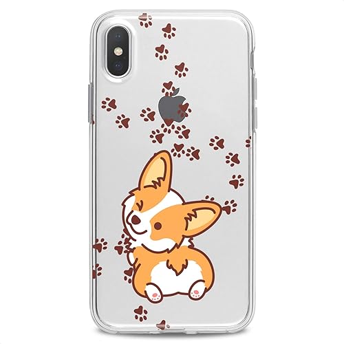 Miniatura 7 de Funda de TPU compatible con iPhone 16e 15 14 13 12 11 Pro Max Plus Mini Xs Xr X 8 7 6 5 SE diseño Corgi Kawaii Cute Funny Animals Teen Print Dog