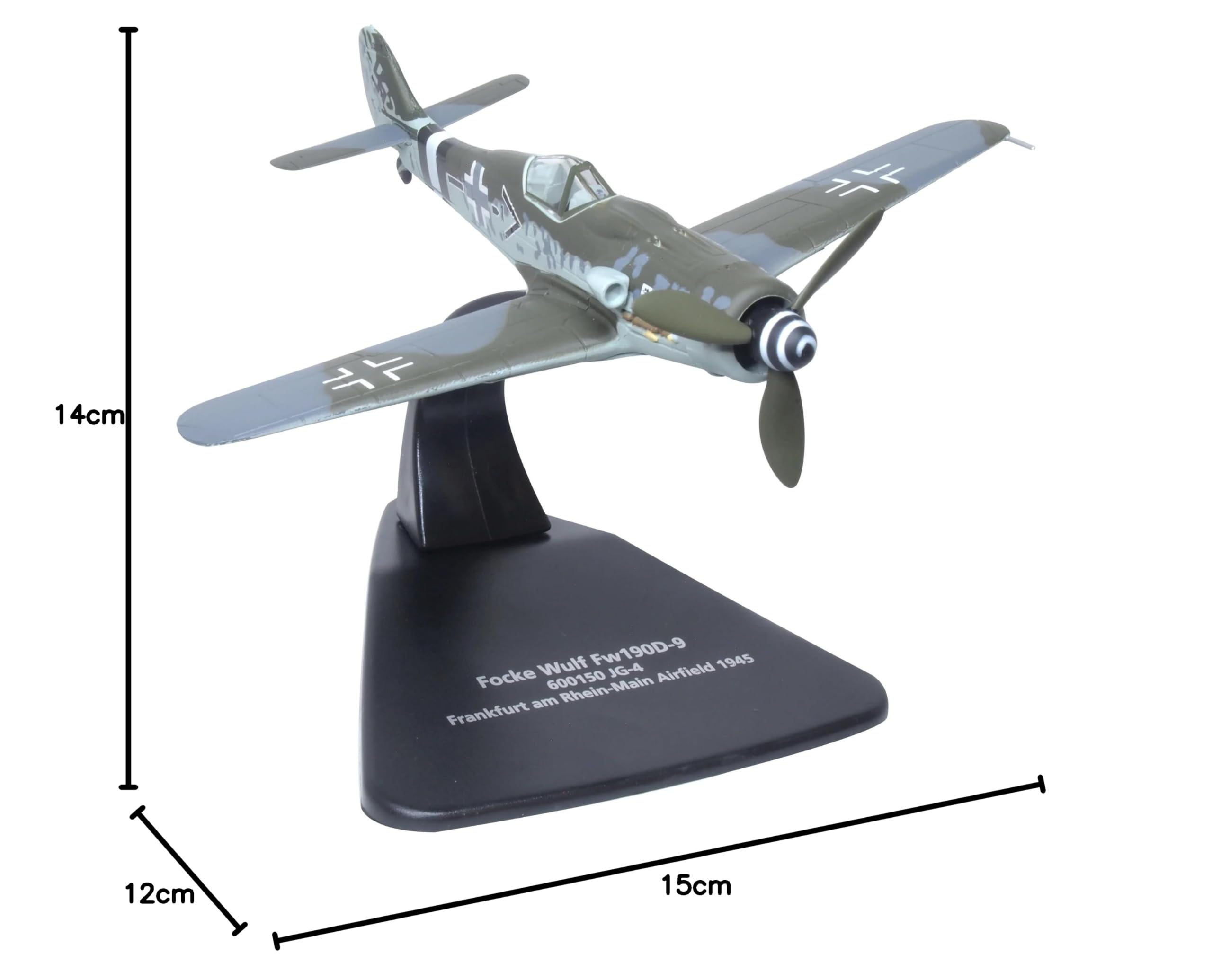 Oxford AC113 Focke Wulf 190D 600150 JG-4 Rhein 1945
