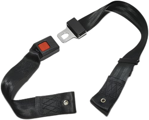 Miniatura 2 de Cinturón de seguridad universal para silla de ruedas, cierre de estilo automático, 48 pulgadas, arnés de seguridad con correa de posicionamiento