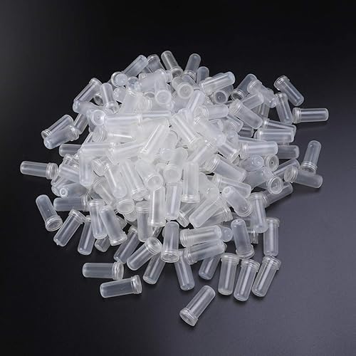 Miniatura 2 de 200 piezas de tubos de agua florales flores nutrición fresca cultura almacenamiento agua pequeños tubos de ensayo titular de flores contenedor de