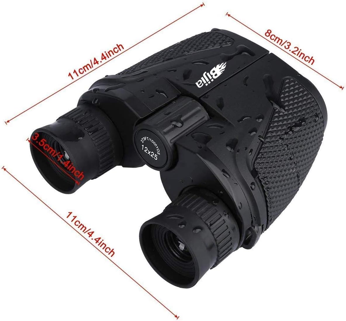G4Free 12x25 Compact Binocular for Adults Small Lightweight Binoculars High Powered for Bird Watching Traveling