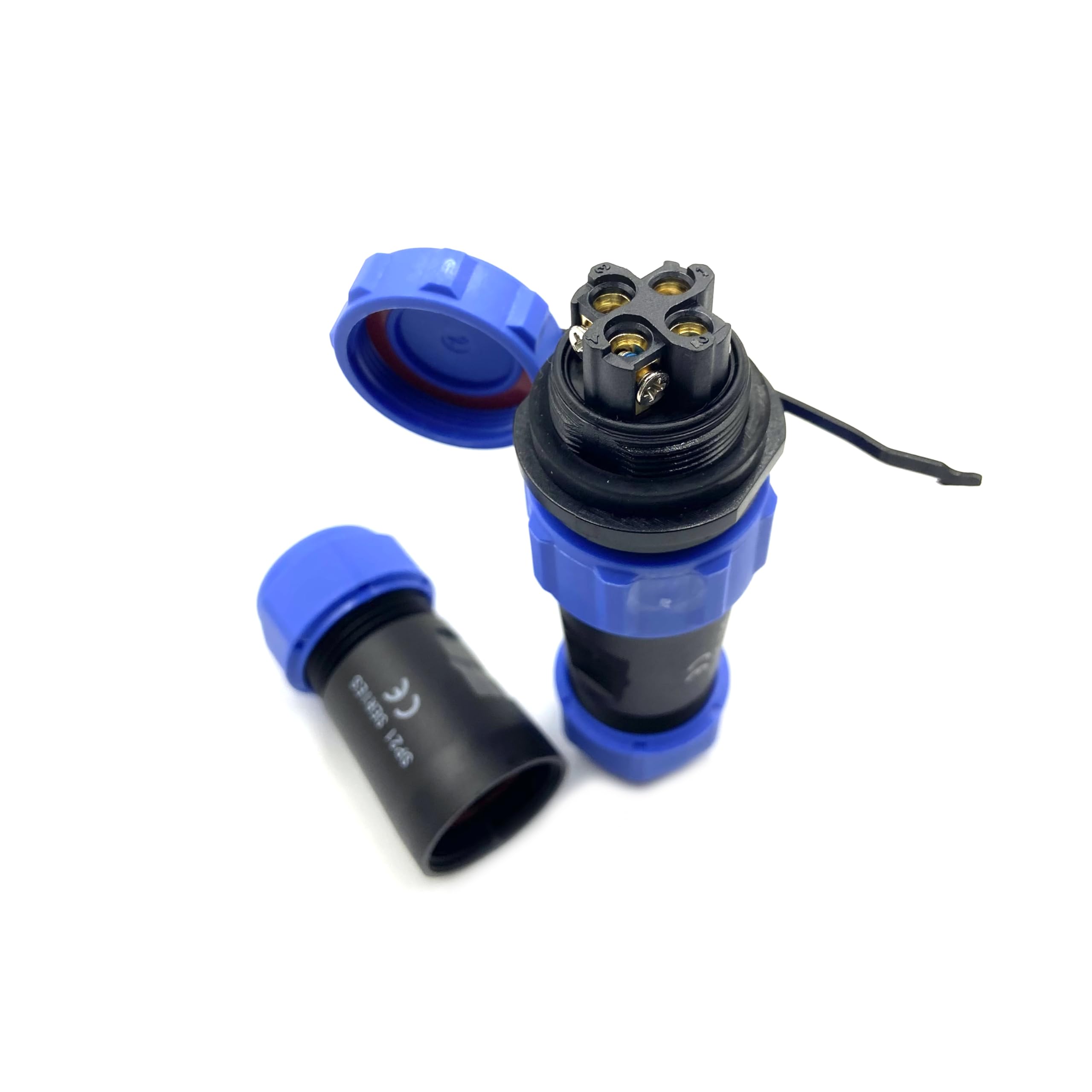 Connettore Spina aeronautica SP21 4 pin IP68 500V 30A impermeabile