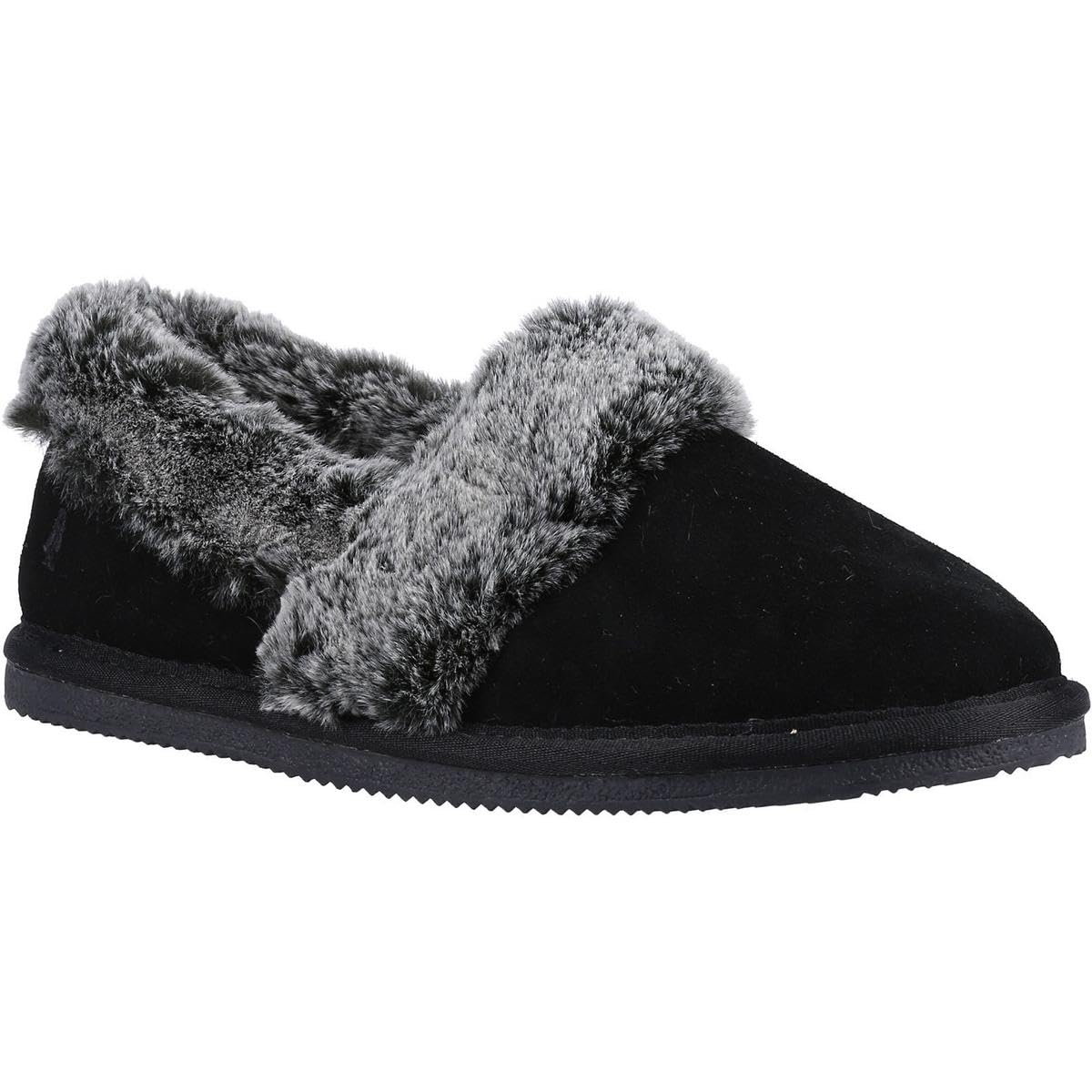 Hush Puppies Women's Black Ariel Slippers - Size: 5