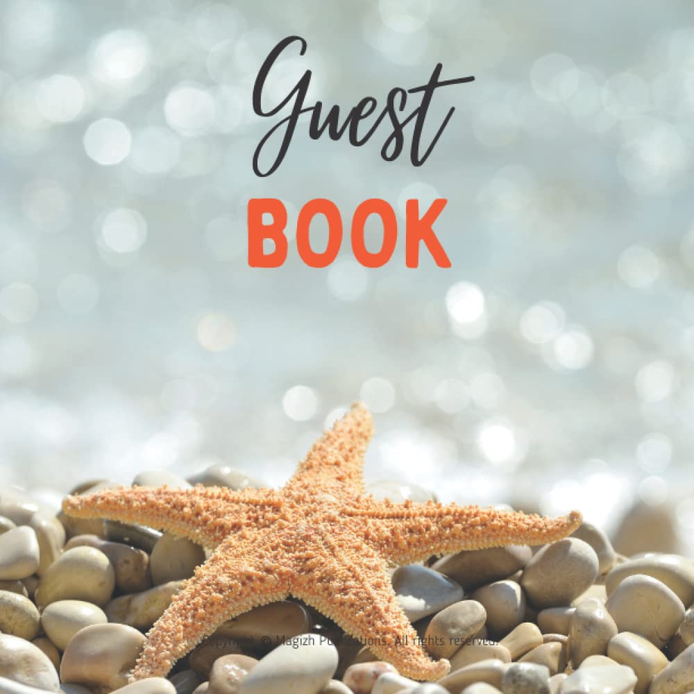 Guest Book: Visitor Sign In Registry for Vacation Home and Bed & Breakfast