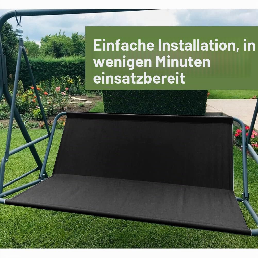 WingFly Ersatz-Schaukel Sitzbezug für Hollywoodschaukel, Sitzbezug für Gartenstuhl, für den Außenbereich 2- und 3-Sitzer
