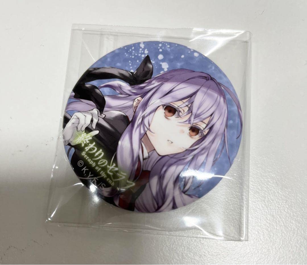 Amazon.co.jp: 終わりのセラフ 柊シノア 缶バッジ 10周年記念展