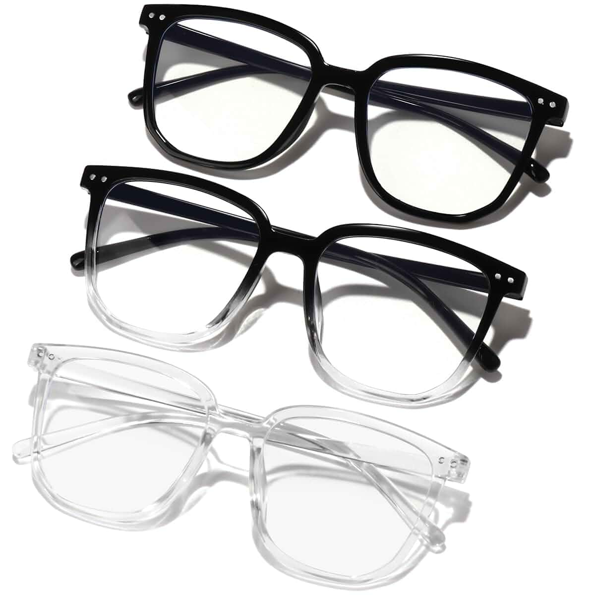 GFUIARA Blue Light Blocking Glasses for Women Men,Fashion Square Blue Blockers Glasses,Computer/TV/Phones/Gaming Glasses