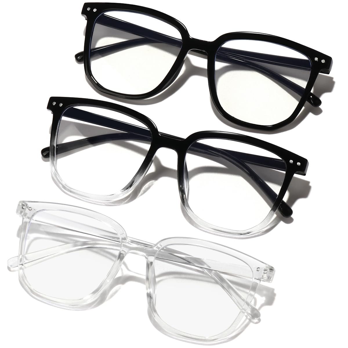 GFUIARA Blue Light Blocking Glasses for Women Men Fashion Square Blue Blockers Glasses Computer TV Phones Gaming Glasses
