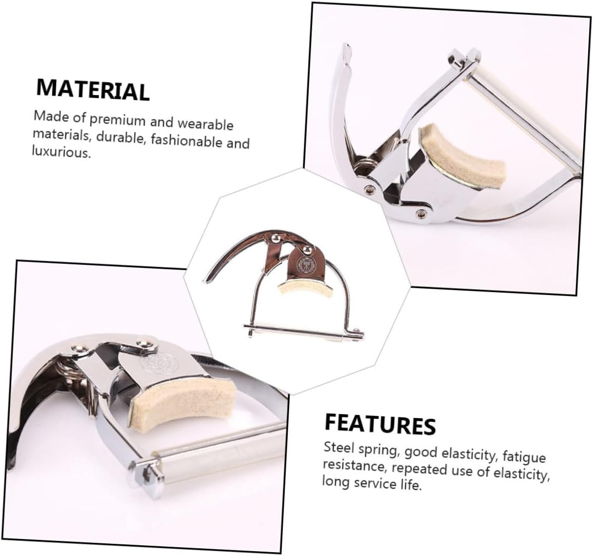 Vaguelly Daruan Clip Ruan Tone Changer Clamp Simple Design for Easy Carrying and Use