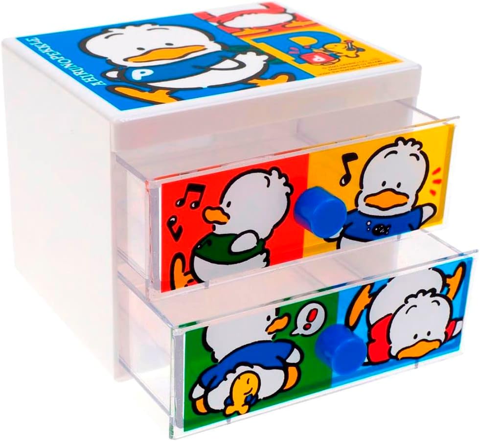 Ahiru No Pekkle Desktop Plastic Drawer Case Organizer Storage Box Case Office Products