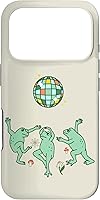 Vista 30 de Funny Frog Disco Dance 70s 80s Groovy Hippie Funky Party Case para iPhone 16