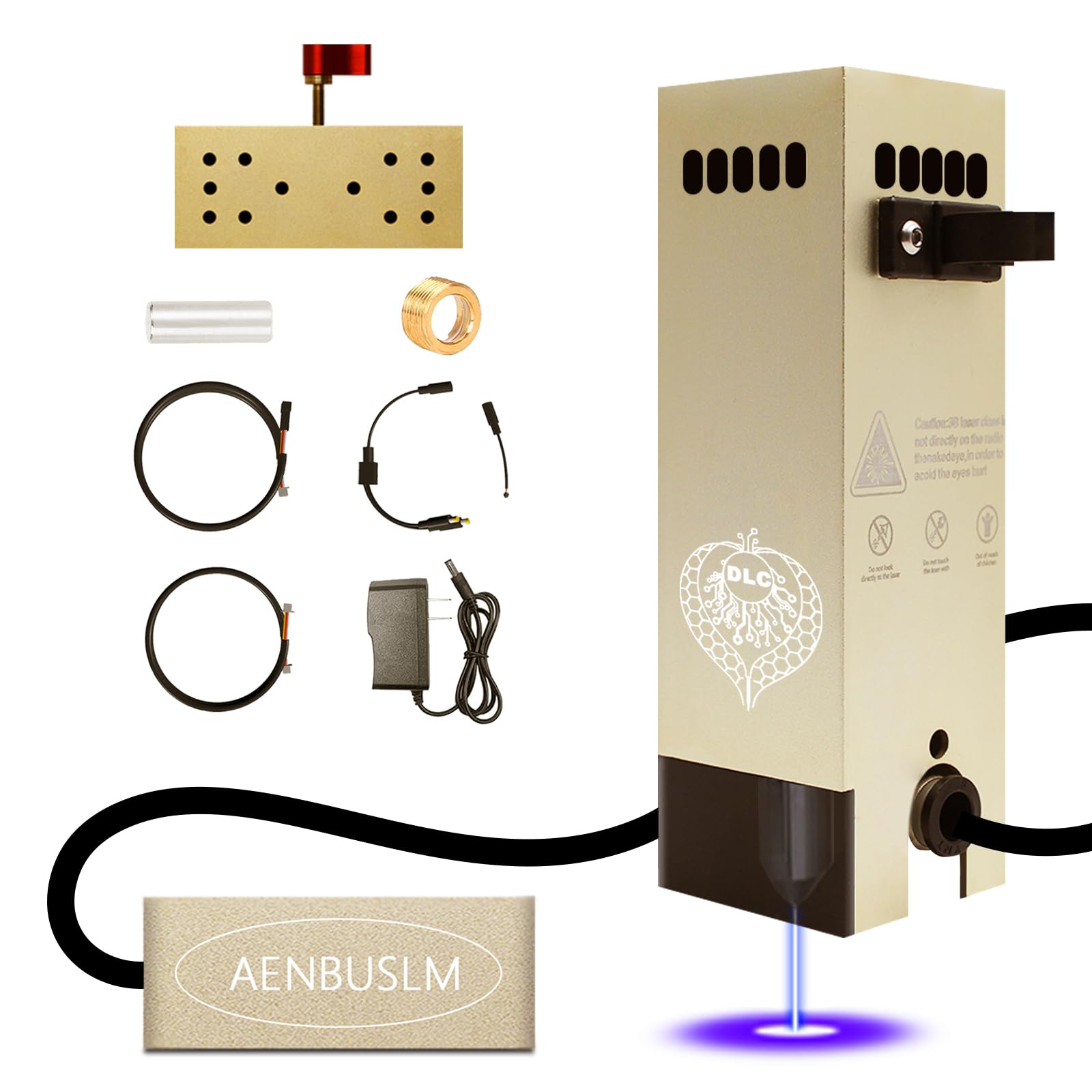 DLC - 120W Laser Engraving Cutting Module with Air Assist 20W20000mW Output PowerBuilt-in FACCompressed Spot CNC Carving DIY Laser Master for Laser Cutter Laser Engraver Machine - Class 4 product thumbnail 3