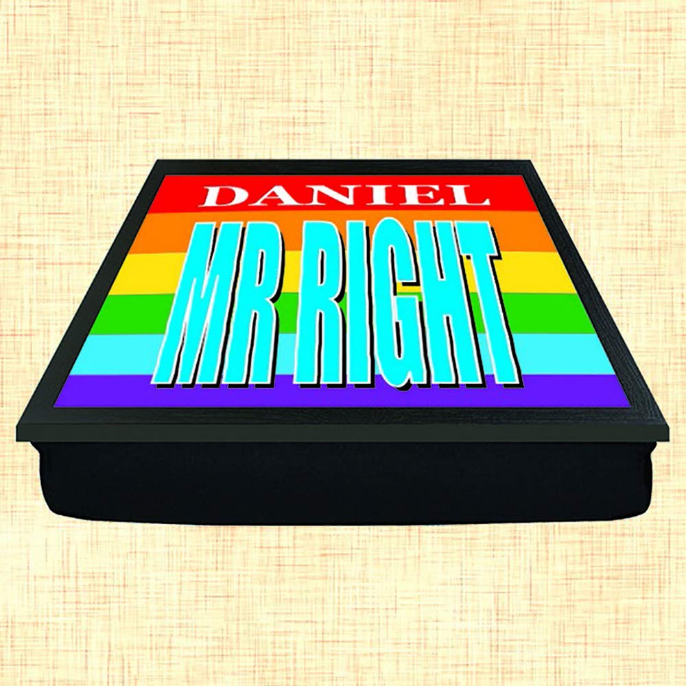 Mr Right Personalised Gay Pride Lap Tray