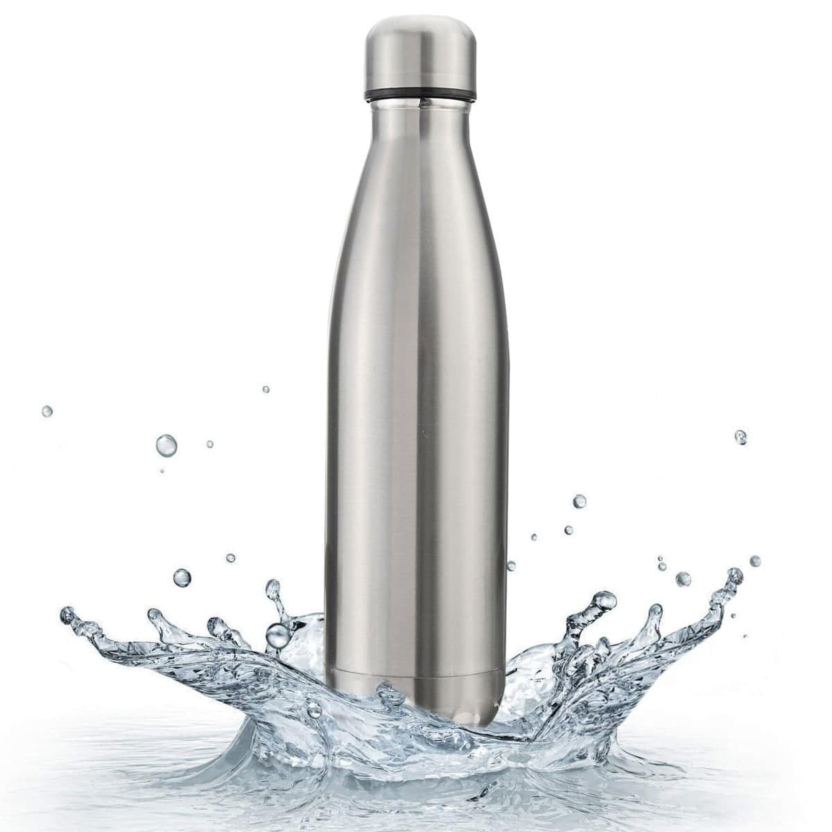 Aider Stainless Steel Insulated 24 Hours Hot or Cold Bottle Flask, 750 ml, Silver