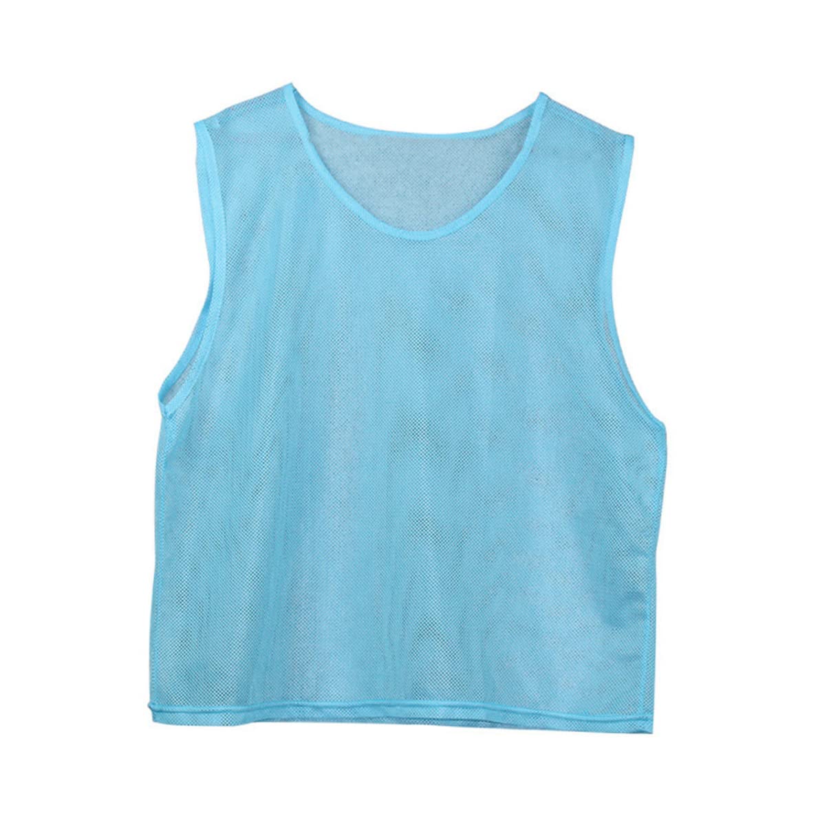 SUPVOX Kids Football Training Vest Set 6 Pack Breathable Mesh Comfortable Team Practice T-shirt