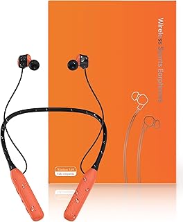 JL&MI Neckband Bluetooth Headphones, 1000H Extra Battery Life Magnetic Earbuds Noise Cancelling, 80H Playtime Running Head Price In India