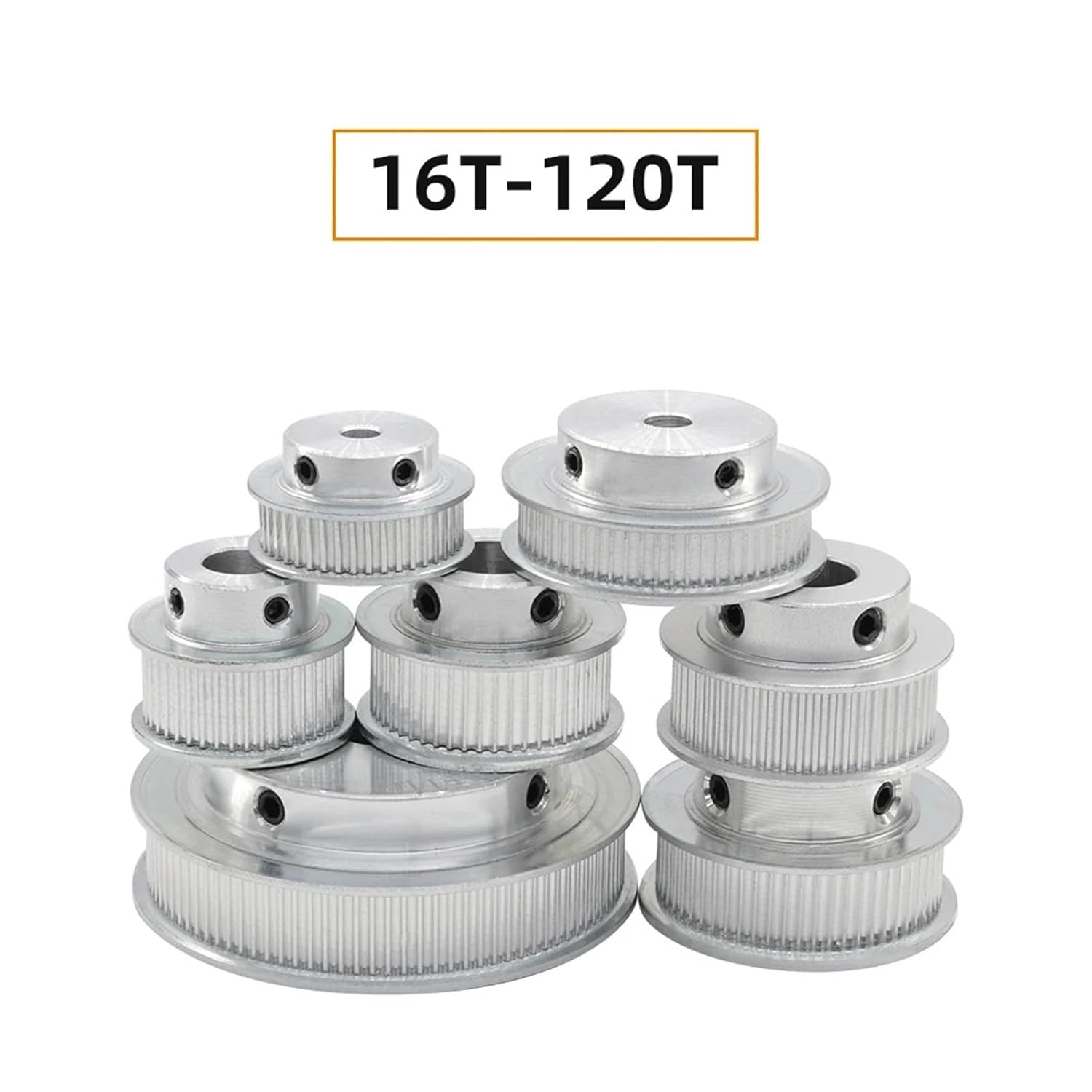 26T 28T GT2 Pulley Circle-arc Tooth Bore 4/5/6/6.35/7/8mm Width 6/10/15mm 26Teeth 28Teeth 1Pcs(4 mm - K Shape,1PC_26T-Belt Width 10MM)