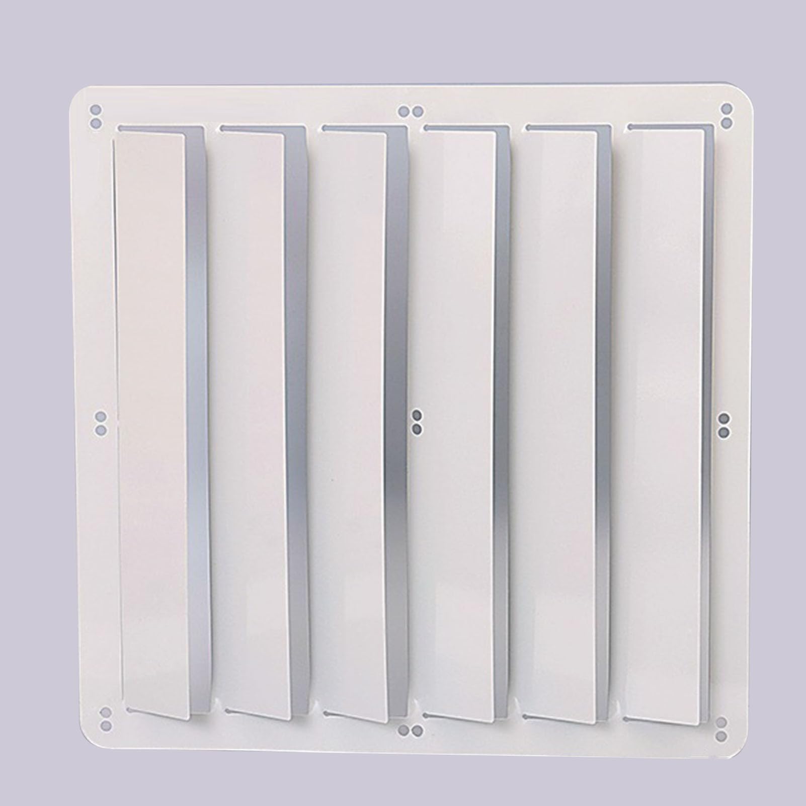 Cache extérieur pour climatiseur - Déflecteur en Acier Inoxydable pour climatiseur et Protection Contre Le Vent et Les intempéries, résistant aux intempéries et Durable.