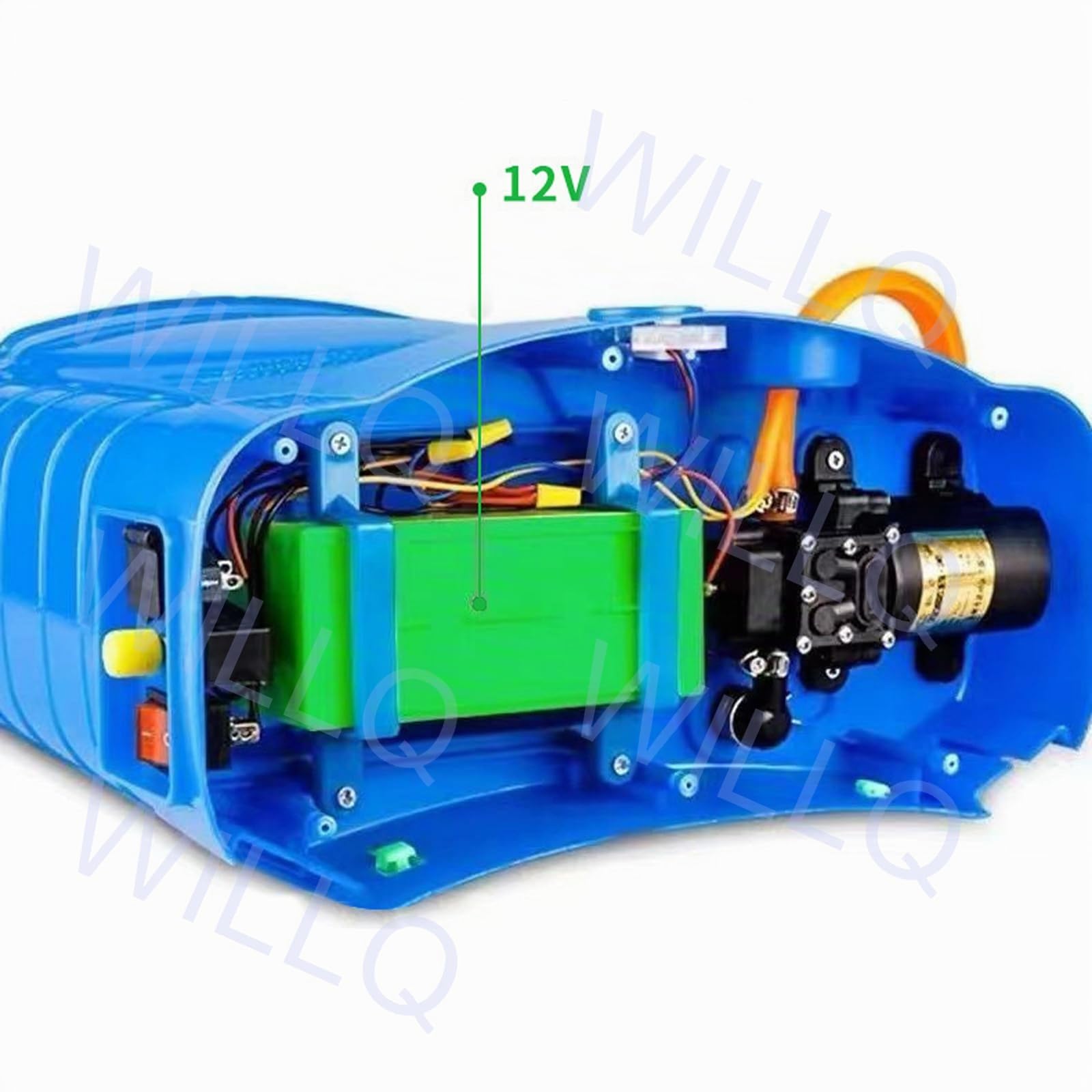Batterie au Lithium 12V 8Ah 10Ah 12Ah 14Ah 16Ah 18Ah 20Ah Rechargeable et Portable, pour pulvérisateur, Chariot, Voiture électrique pour Enfants, éclairage LED, etc