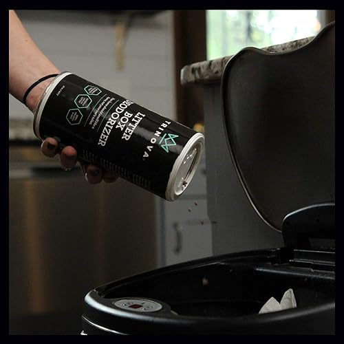 Miniatura 7 de TriNova Desodorizador de caja de arena Kitty  100% de base biológica, hipoalergénico, sin fragancia, eliminador de olores y neutralizador  Extiende