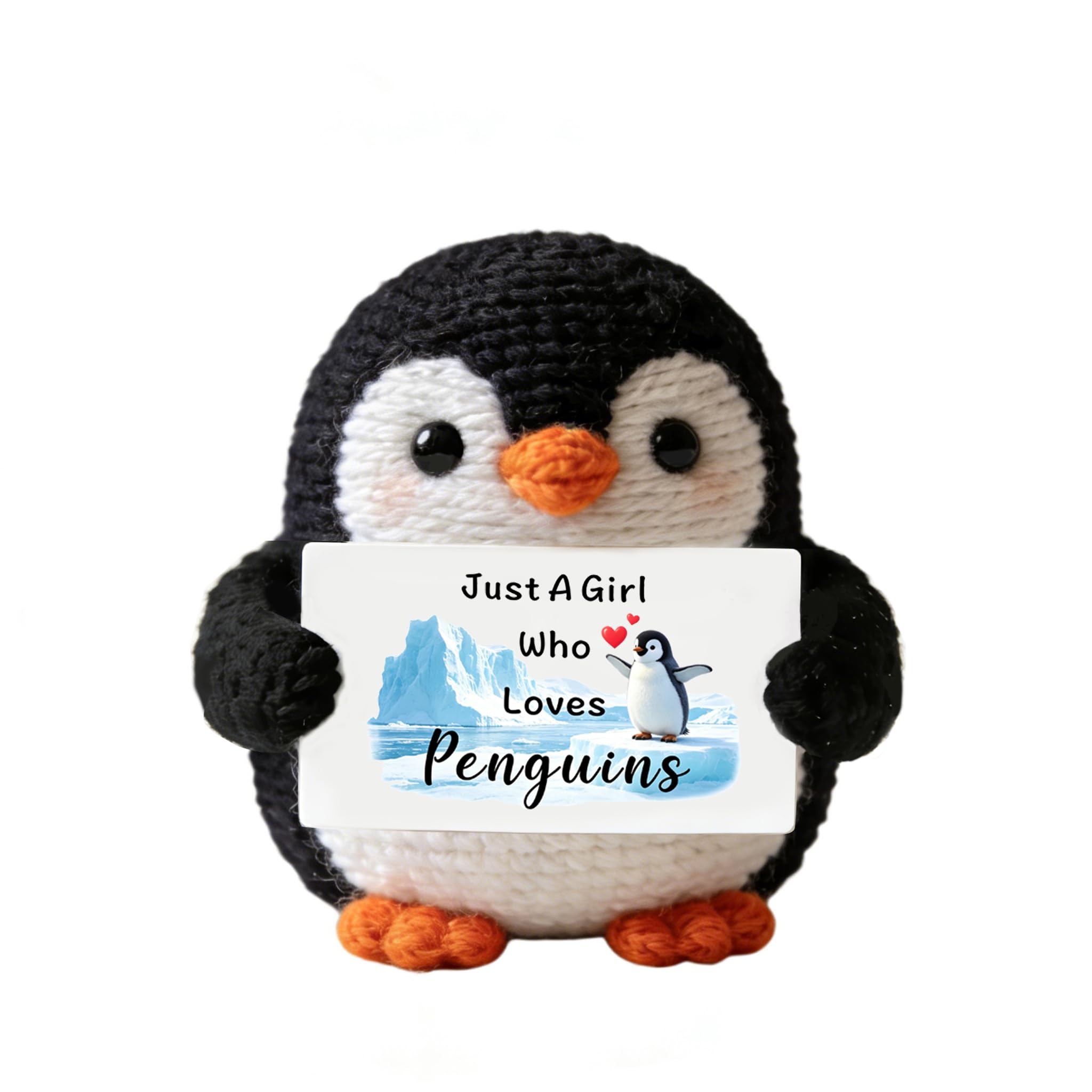 HULALA Handmade Crochet Penguin Lover Gifts For Girls Daughter Granddaughter Sister Friend Birthday Christmas โ image 1