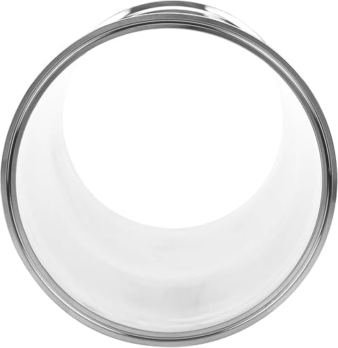 Miniatura 3 de DERNORD Tubo de carrete sanitario con extremos de abrazadera, tubo redondo sin costuras de acero inoxidable 304 con brida de virola de triple