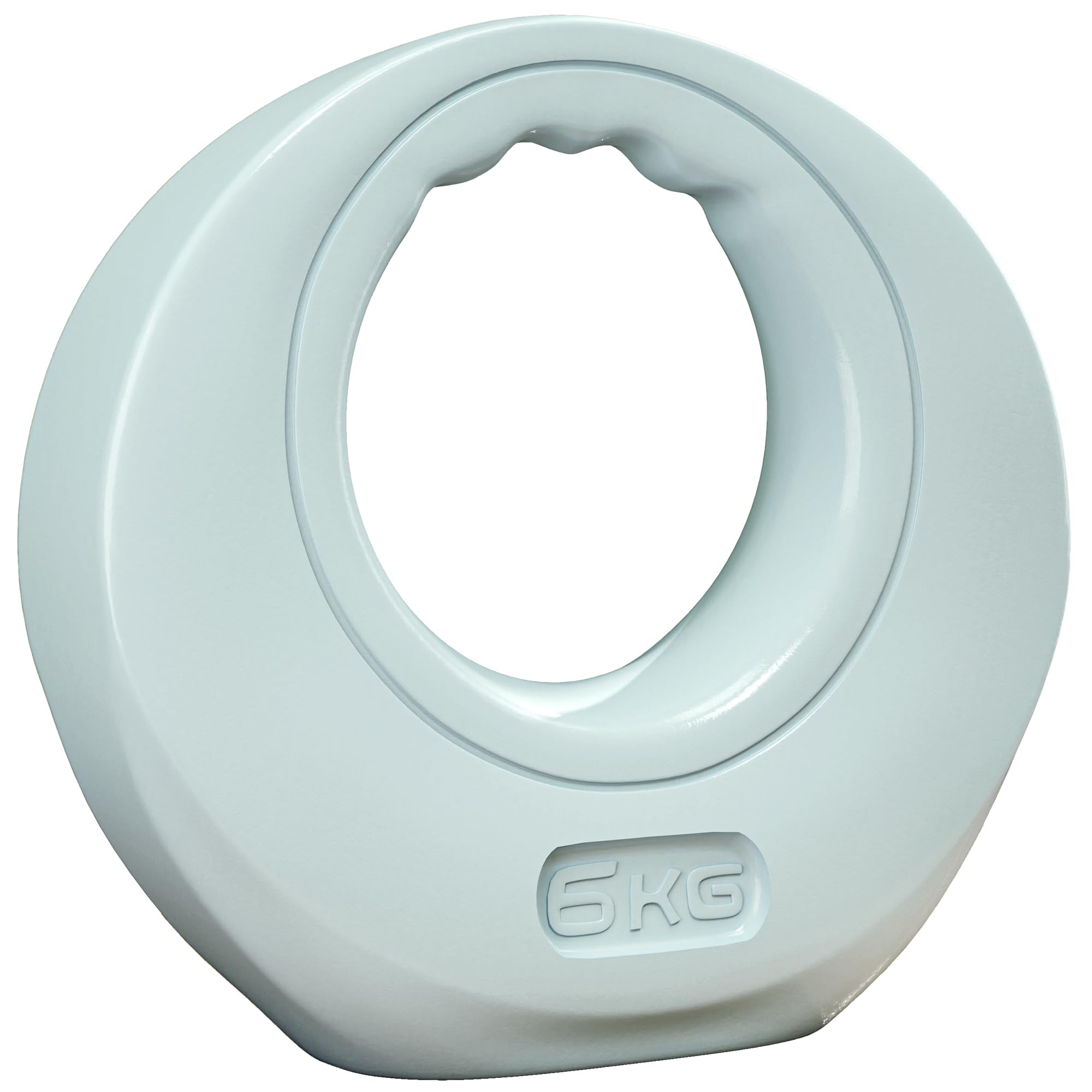 Sportnow 6Kg Kettlebell For Weight LiftingStrength TrainingLight Grey from B&Q