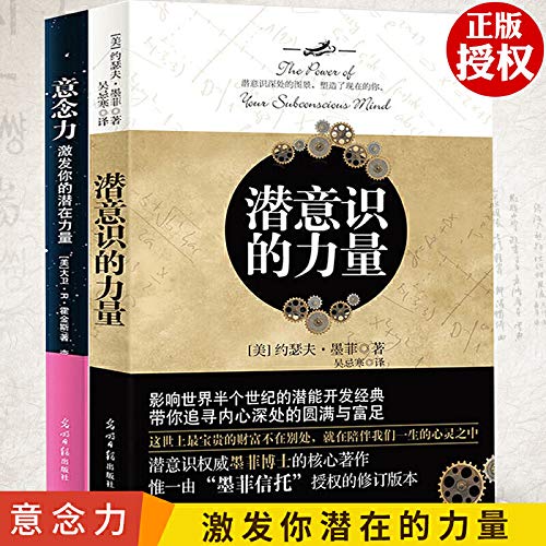 潜意识的力量+意念力 激发你的潜在力量 梦的解析心理学成功秘诀青春励志 霍金斯的作品 潜意识智慧哲学心理学畅销书      Paperback – February 1, 2018