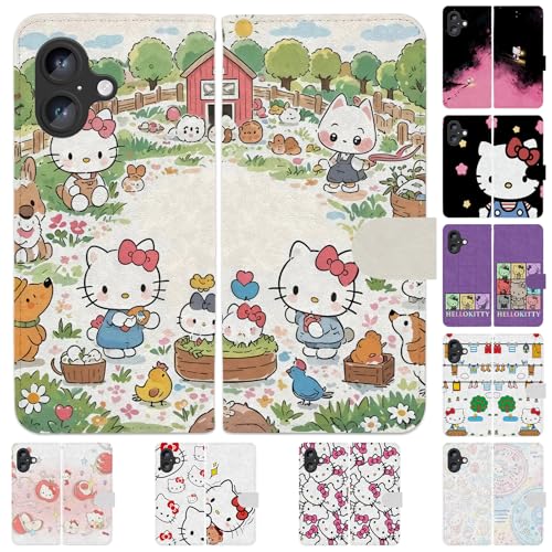 キティちゃん スマホケース iphone15promax手帳型 携帯カバー 全機種対応 iPhoneスマホカバー 15promax用 ハローキティ おしゃれ すまほけーす 耐衝撃 かわいい 防水ケース カメラレンズ保護 イヤレス充電対応