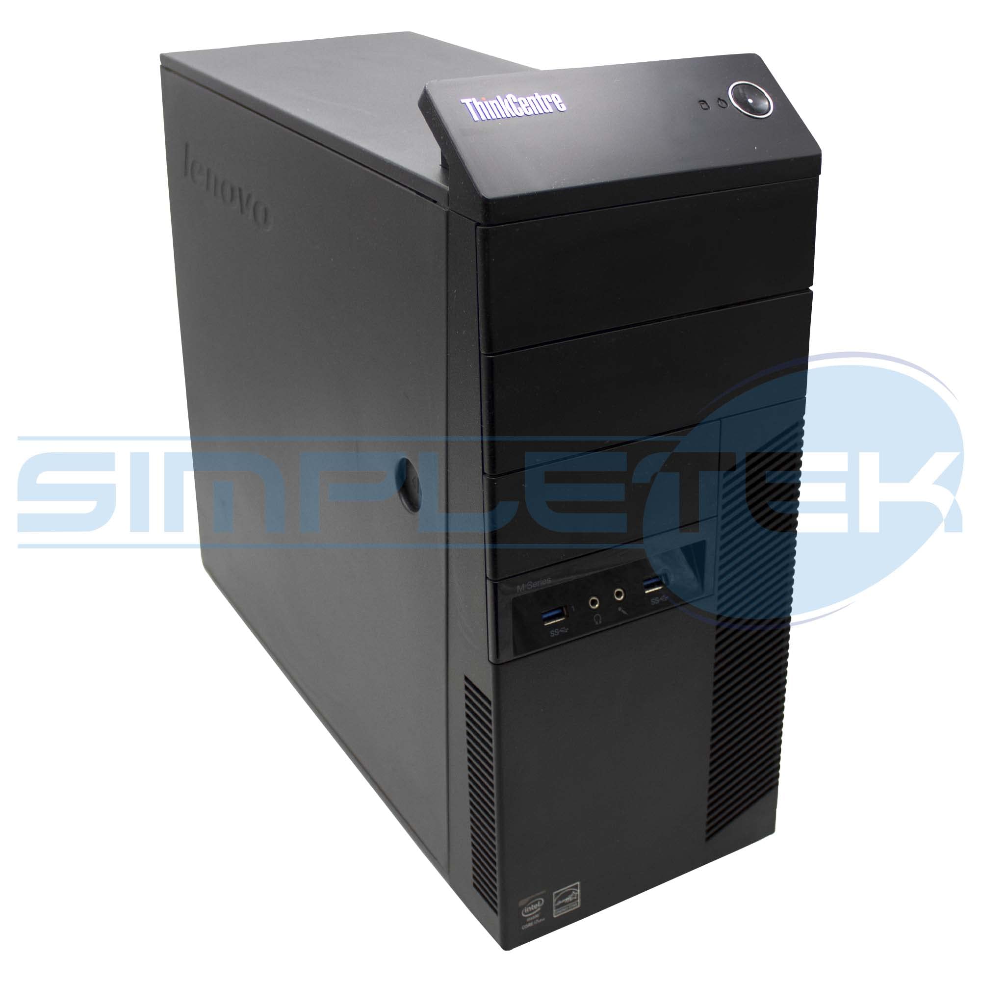Lenovo Computer DESKTOP M93P i7 4770 Fino a 3.9 GHz PC FISSO Gaming Grafica professionale VideoEditing SmartWorking Aziendale (Ricondizionato) (Con Antenna WiFi USB, 16GB RAM SSD 480GB)