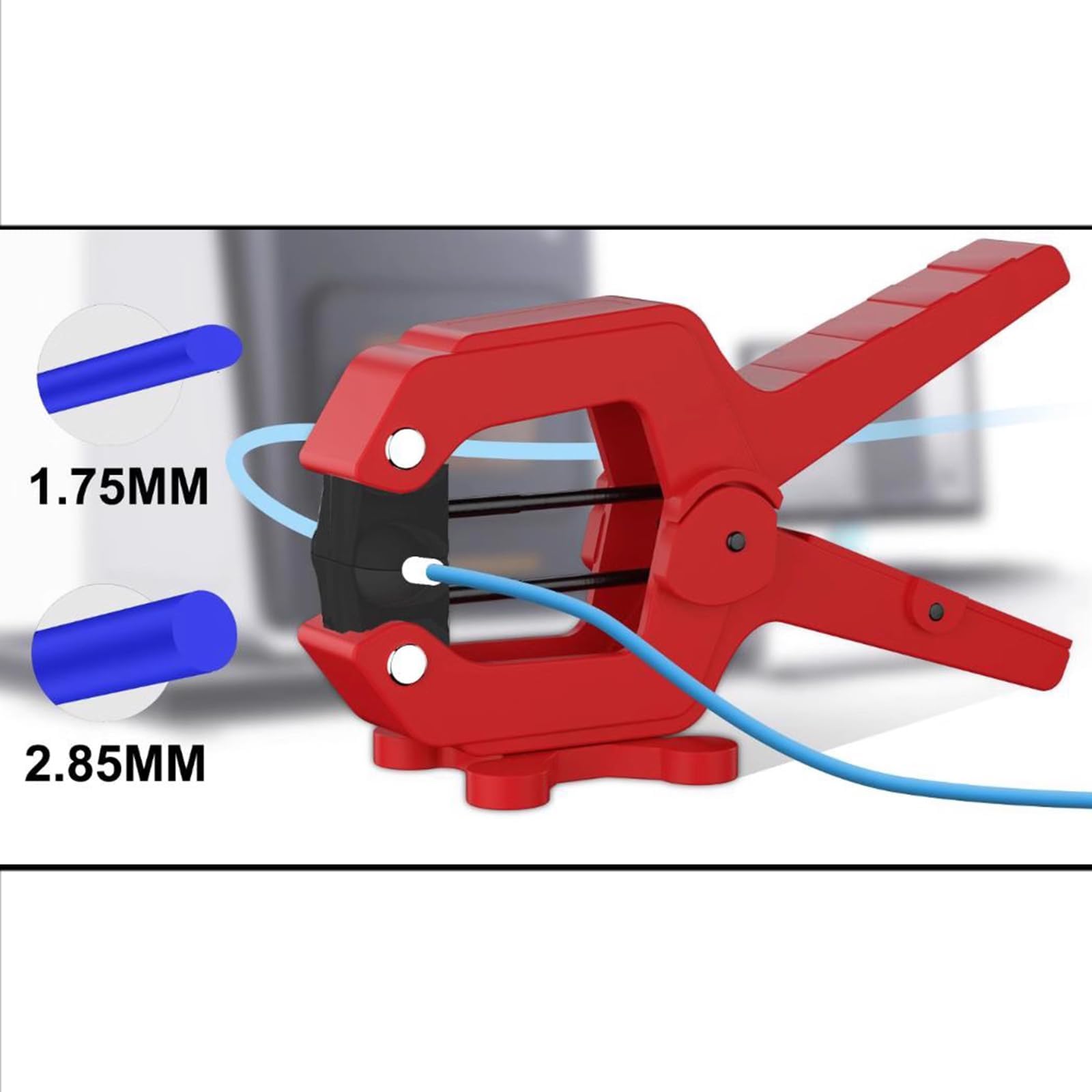 3D-Druck-Filamentschweißgerät, 1,75 mm Filament-Spleißwerkzeug, bis zu 240 ℃ Filament-Fusor und Verbindungsstück, für alle Arten von PLA/ABS/PETG/TPU/PC/PP