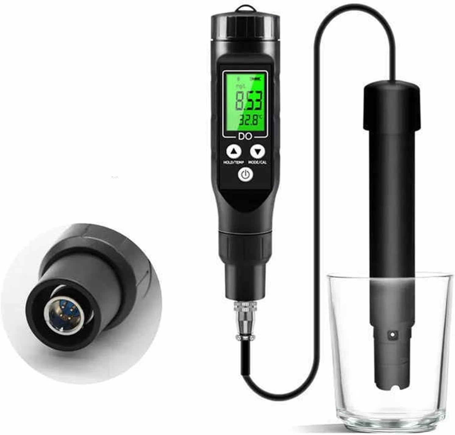 Smart Dissolved Oxygen Meter 0.0-30.0 Digital Online Detector For Hydroponics