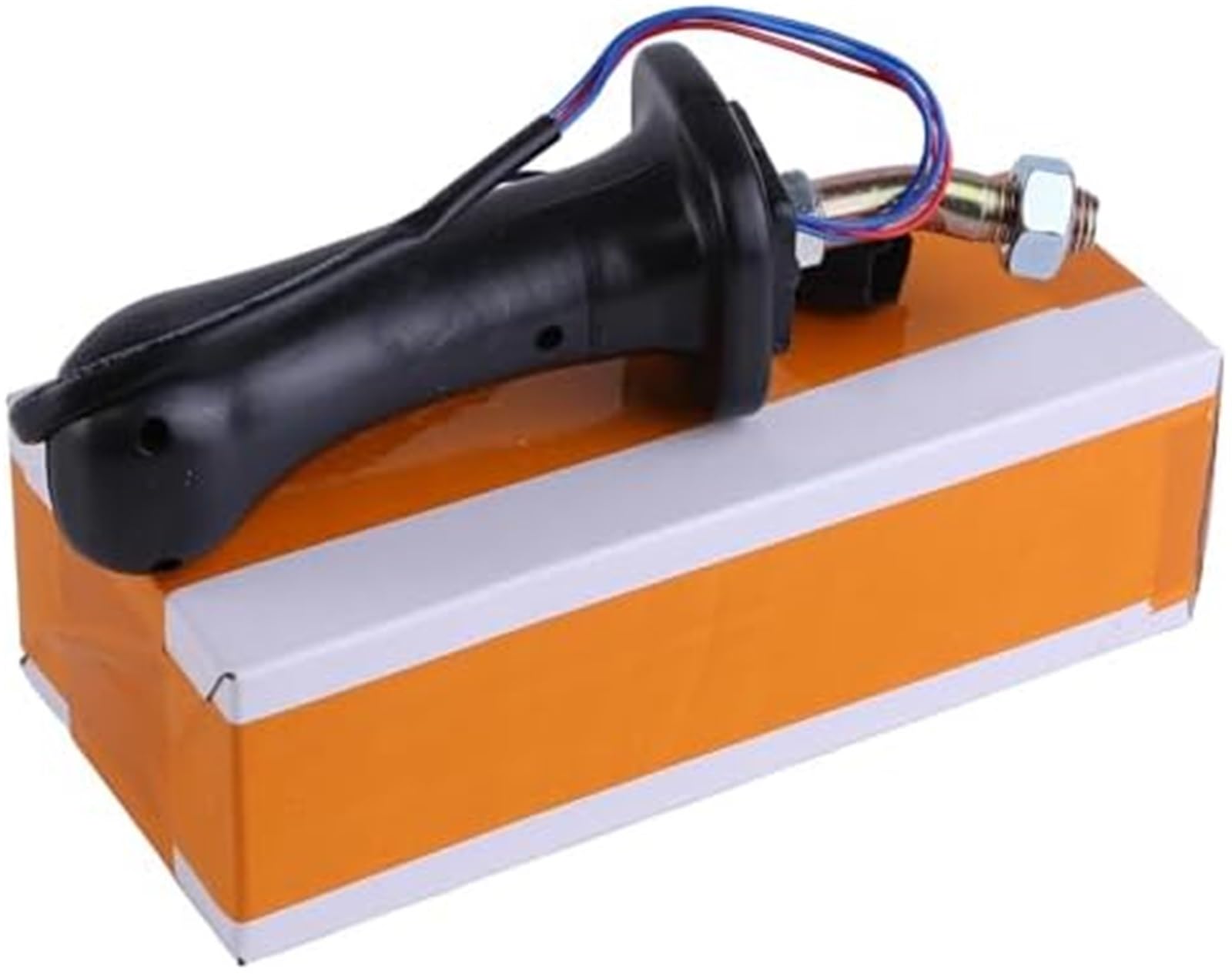 Manette de commande d'excavatrice à 2 boutons, for Caterpillar avec chargeuse compacte série 216B - Remplace 218-6118 - Compatible avec les chargeuses compactes Cat 216B, 226B, 232B, 242B, 257B,