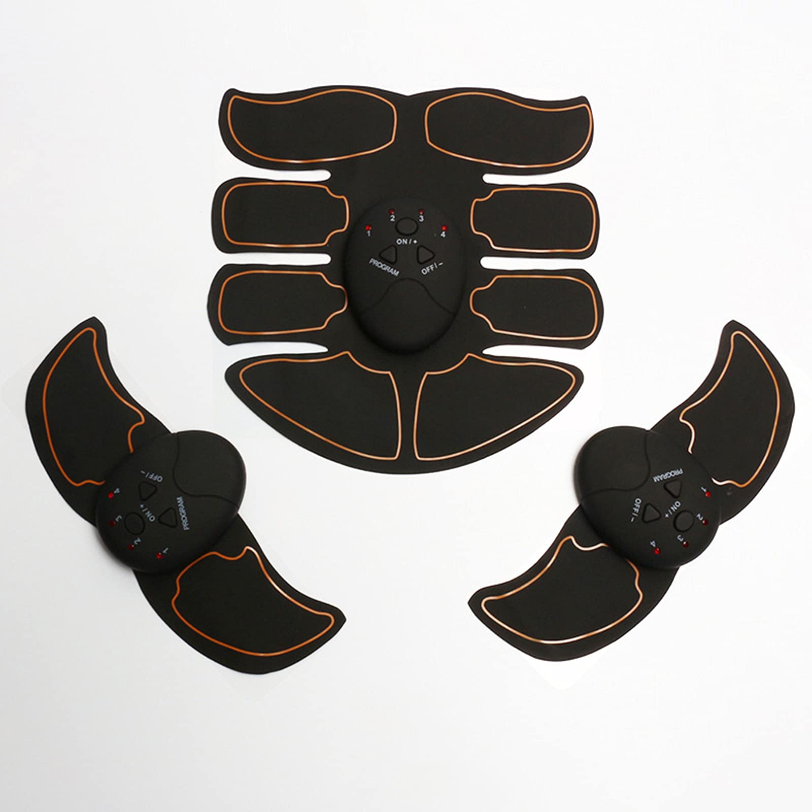 PHASFBJ Home Workout Equipment Ab Machine,Abs Workout Equipment Lose Weight Fast for Men Women Abdominal Work Out Fitness Abs Muscle Training Gear ABS Workout Equipment Portable,Yellow