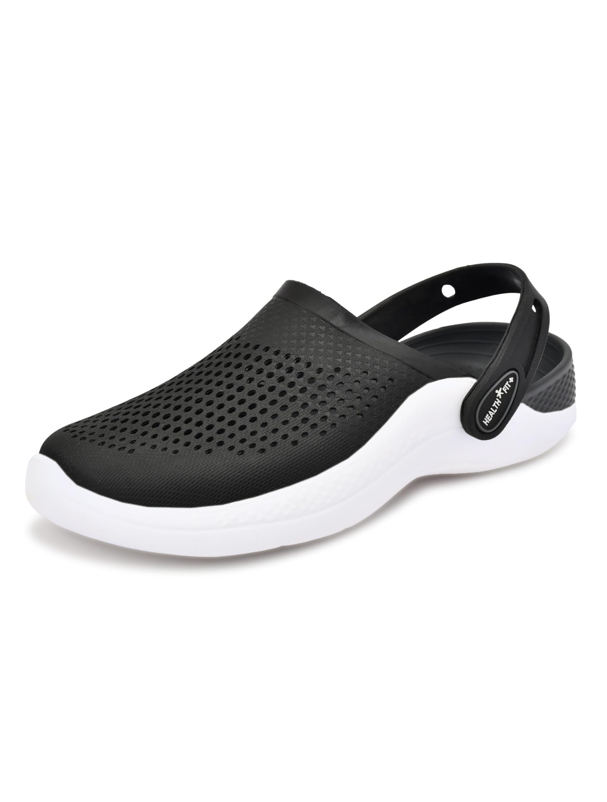 Super Soft Comfortable Adjustable Back Strap Men's Classic Casual Sports Clogs Clogs |Waterproof Anti Skid & Lightweight Cushioned Stylish Clogs Mules for Use Gents & Boys HF154-image-6