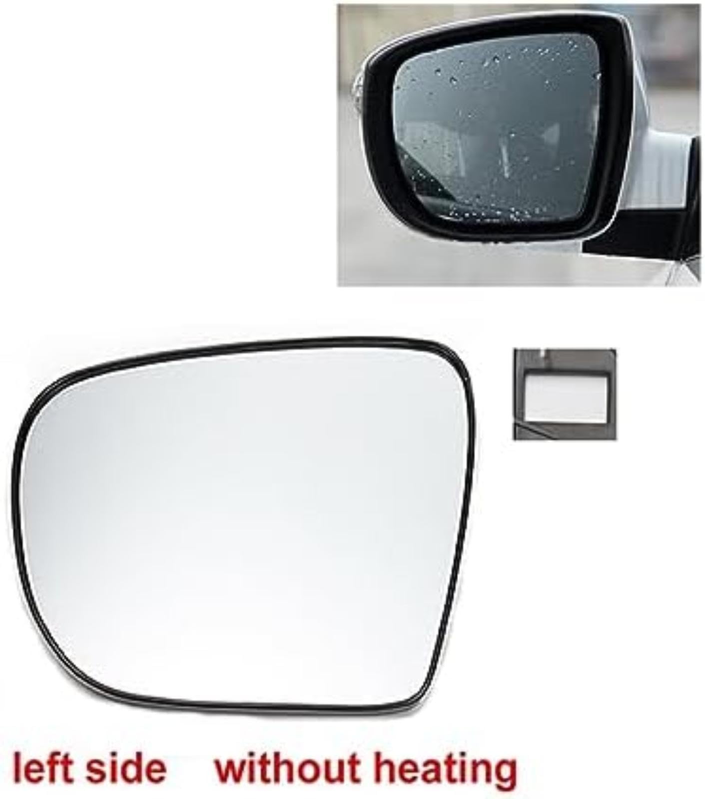 Szkło lusterka bocznego samochodu, dla Hyundai, dla Ix35 2010-2017 lusterka boczne soczewki odblaskowe soczewki wsteczne drzwi Lusterko boczne samochodu (A 1pcs (A 1pcs left no heating)