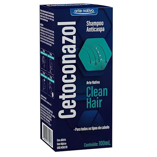 Shampoo Anticaspa 100ml Combate a Caspa com Potência, Coceira e Dermatite Seborreica - Arte Nativa