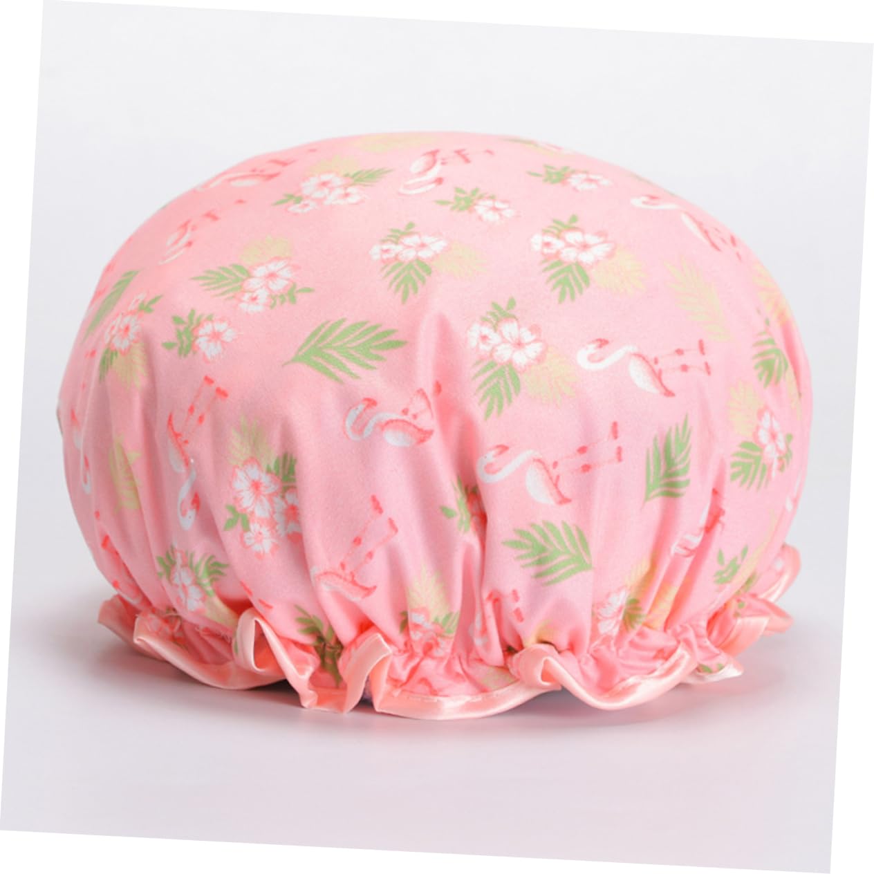 DOITOOL 8stücke Cartoon Duschhauben Doppellagige Elastische Badekappen Für Frauen Für Spa Reisen Und Duschen Flamingo Pegasus Design