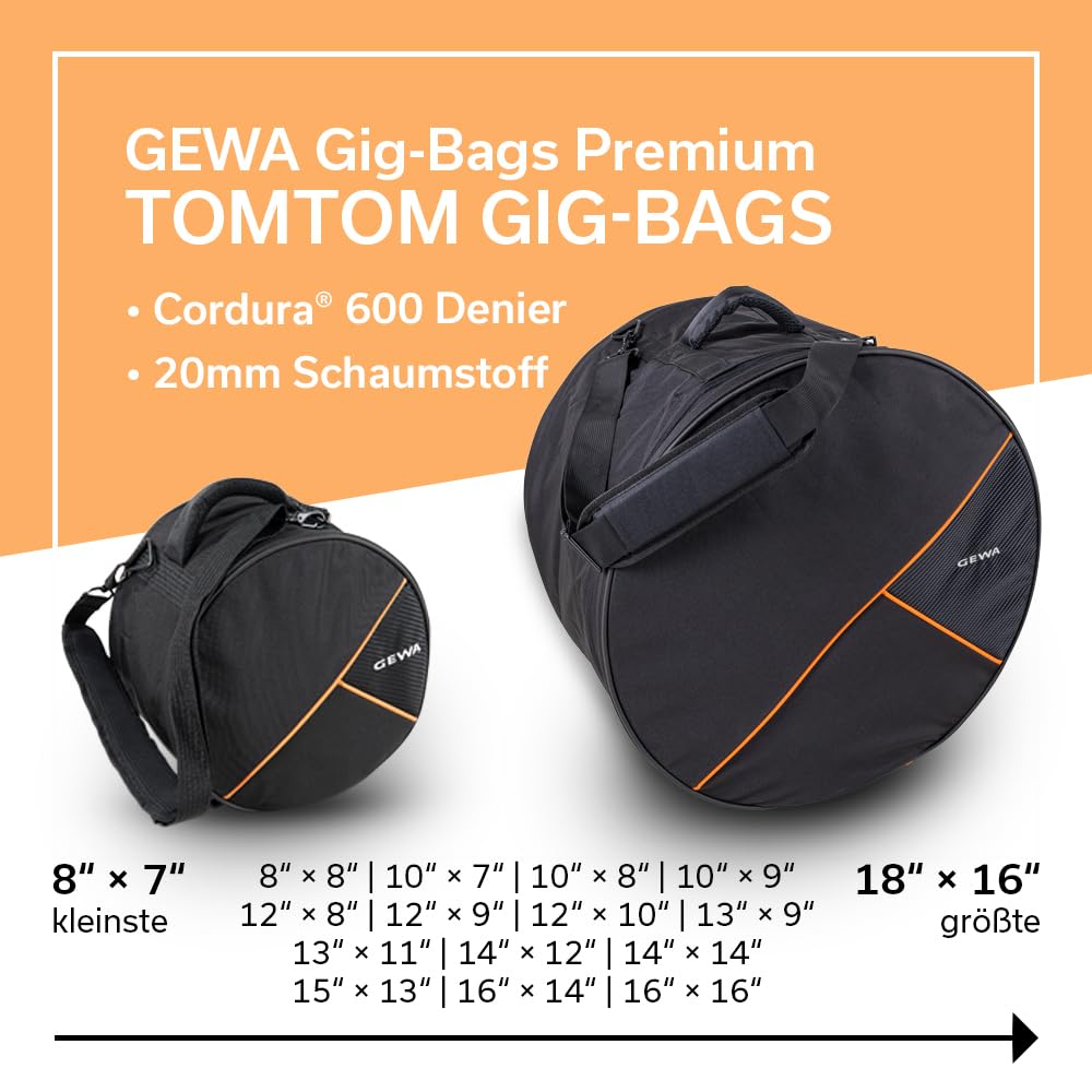 GEWA Premium Tom Bag 8x8in