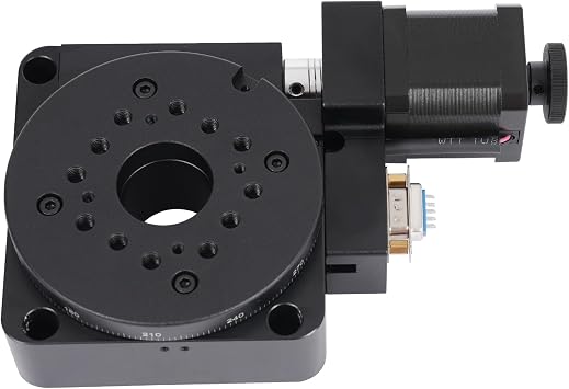 360 Motorized Rotary Stage Electric Rotating Plat Fitm Optical Motorized Stage