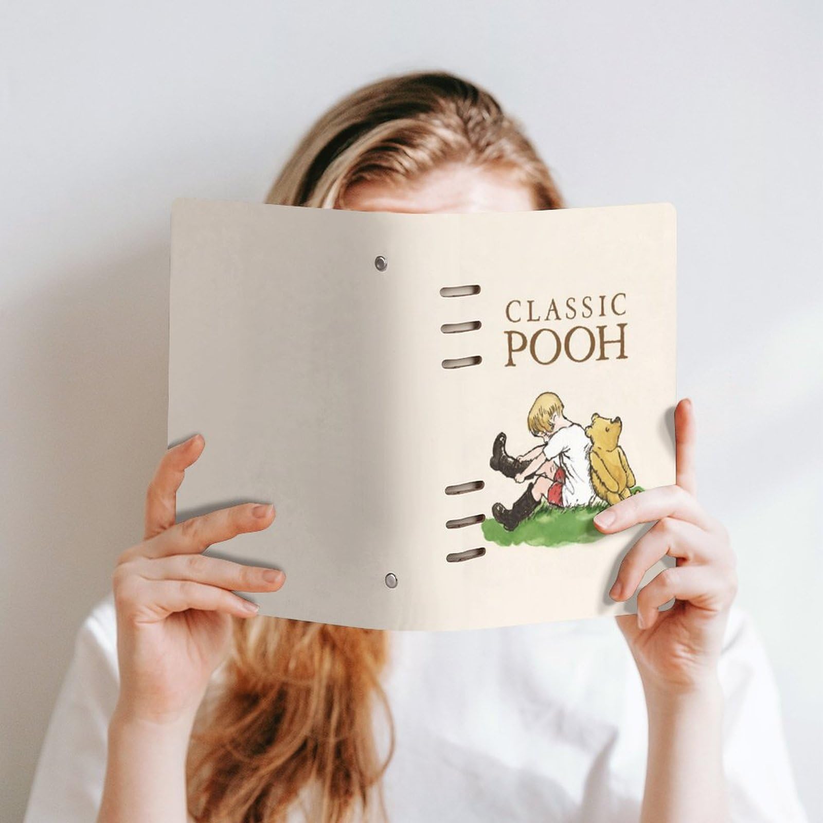 Amazon.co.jp: くまのプーさん システム手帳 PU ノートメモ帳