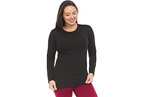 Versatile Thermal Base Layer Tops: Long Sleeve Thermal Shirts for Women