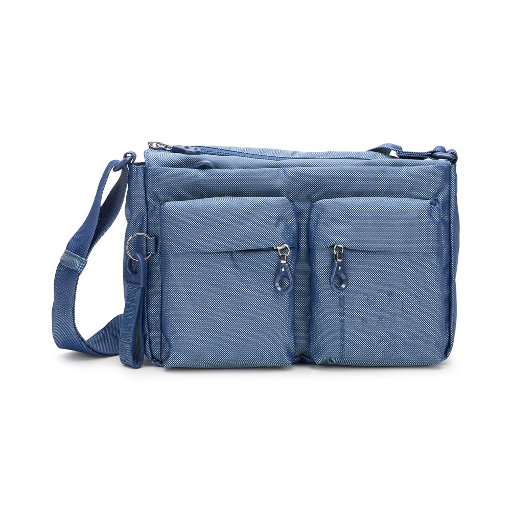 Mandarina Duck cross body bag MD20 Medium Crossover Cosmic blue