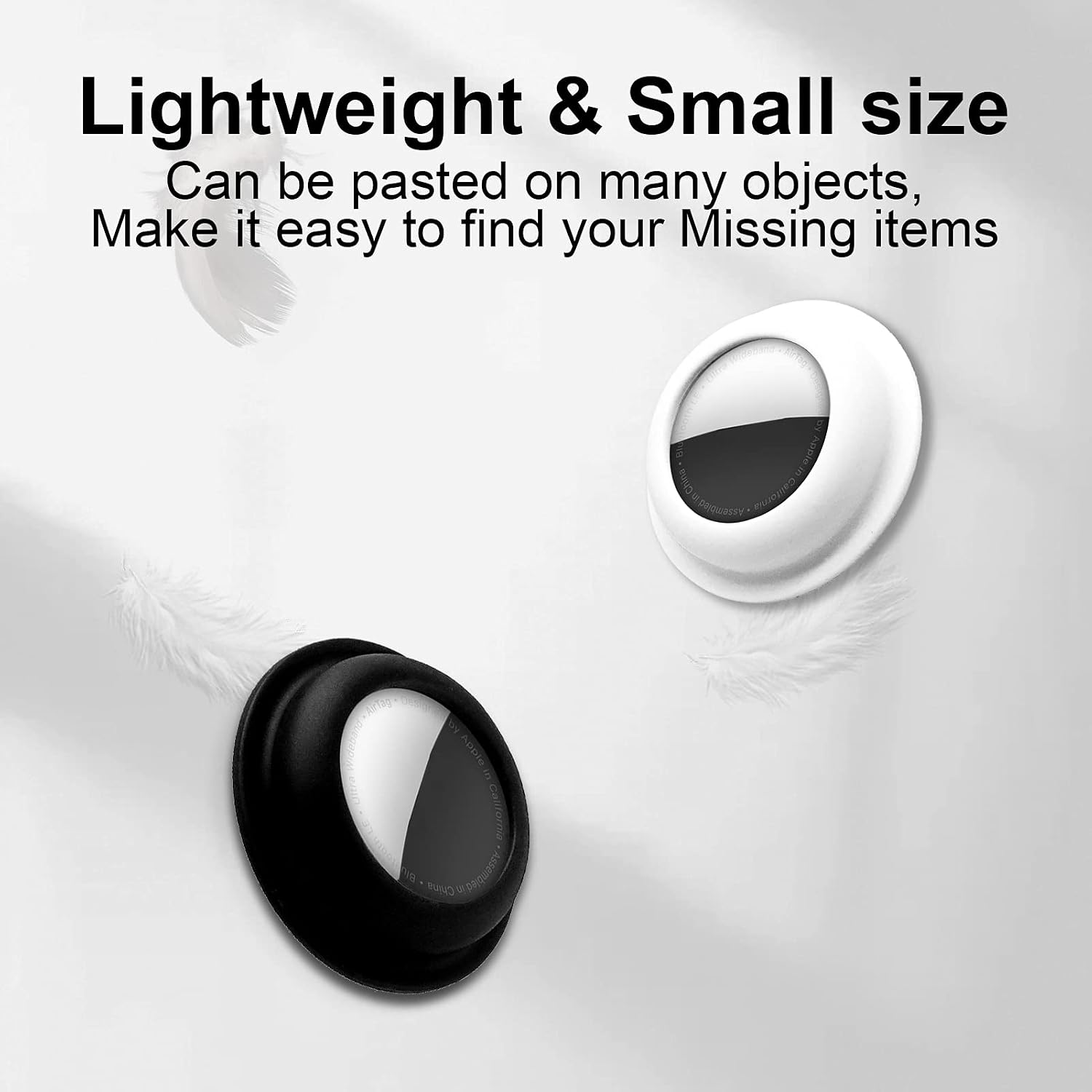 aimtel case compatible with apple airtags case air tag holder cover airtag sticker stick on adhesive mount silicone for tv remote car air tags case 4
