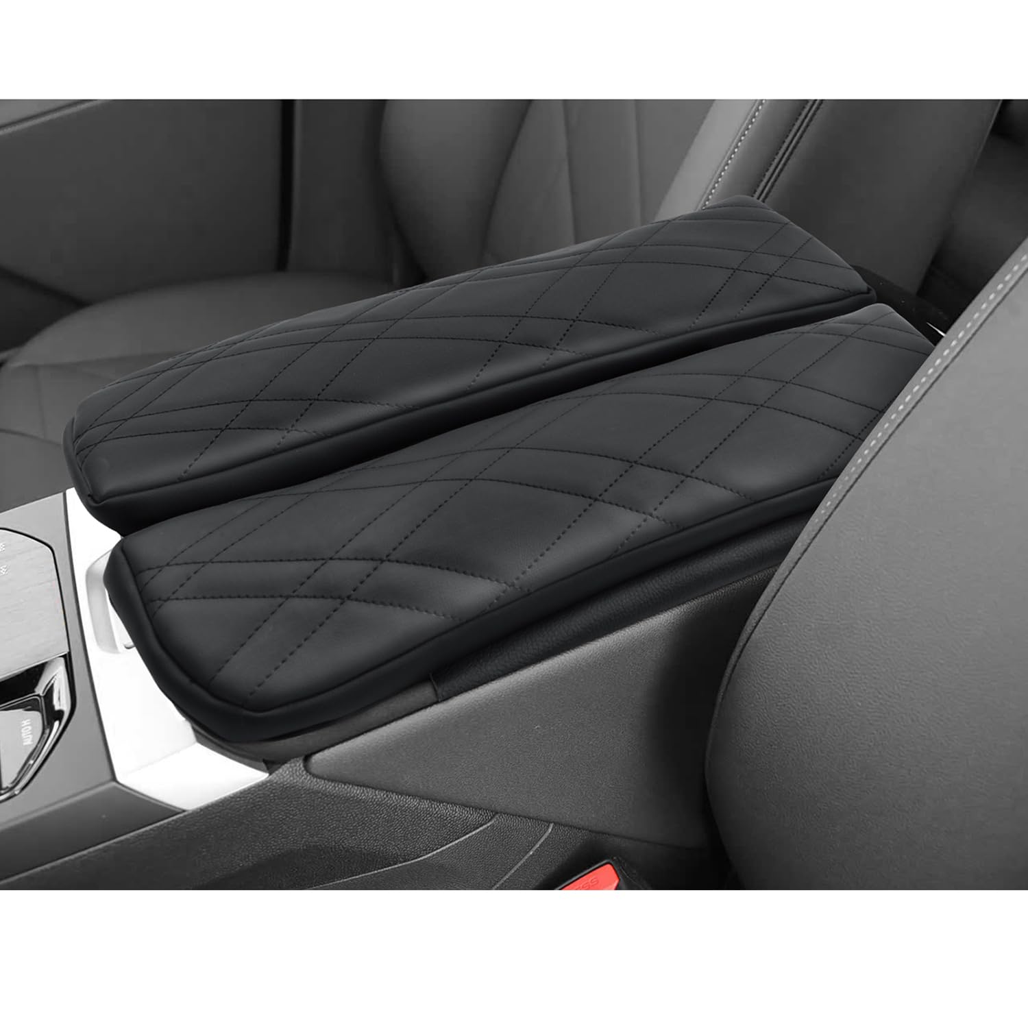 CDEFG For 2022-2025 2026 BMW IX Center Console Cover Black