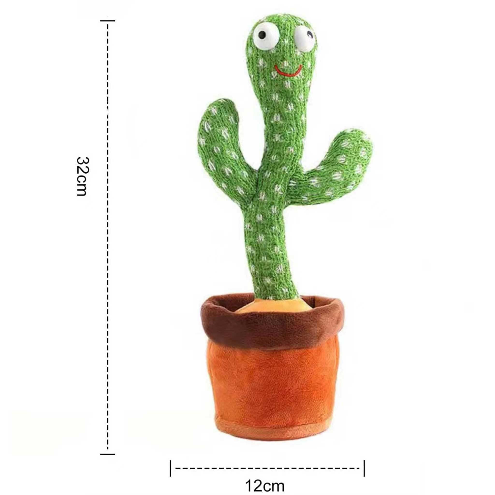 Dancing Cactus Electronic Plush Toy 