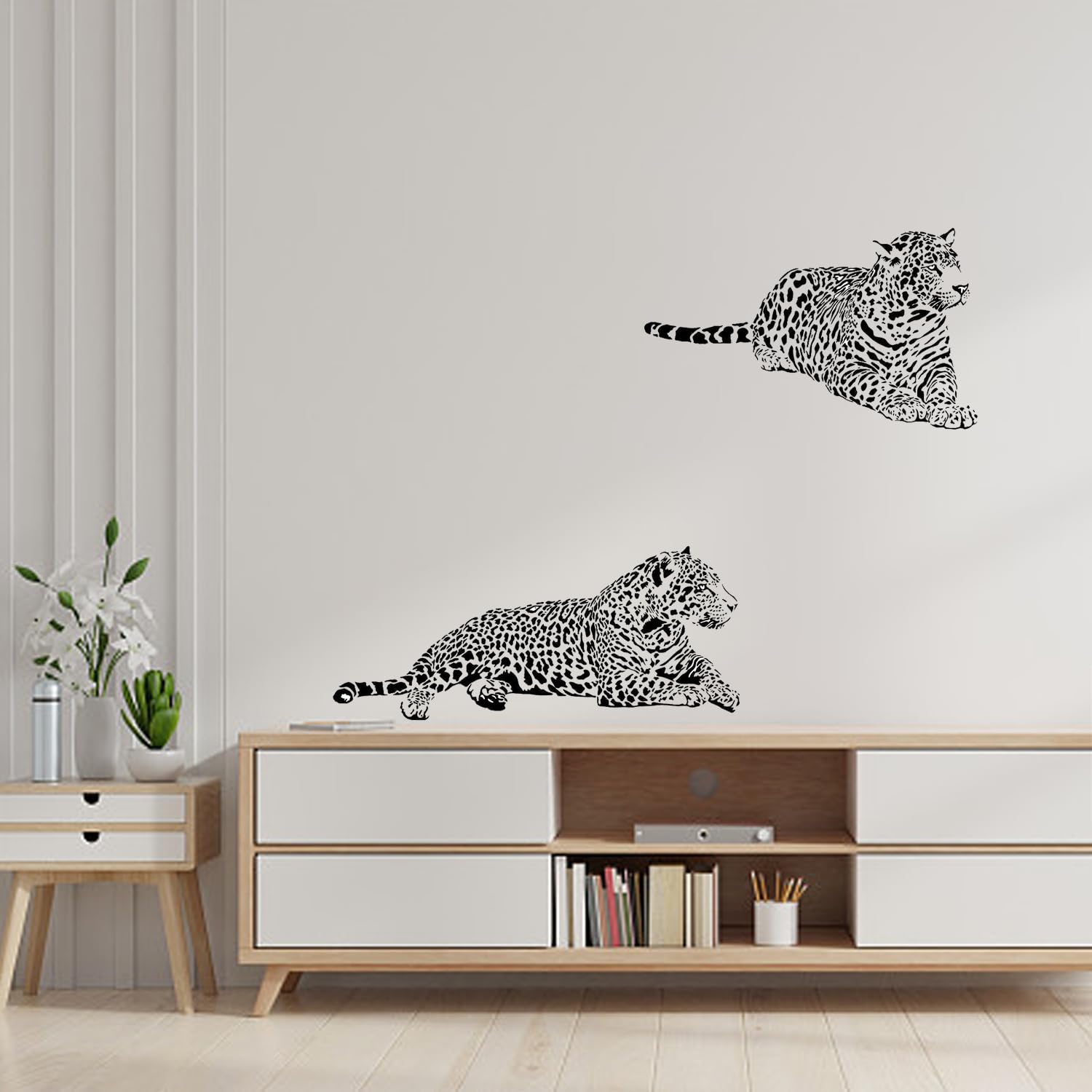 PLIGREAT Adesivi murali di galline dei cartoni animati Adesivi murali rimovibili in vinile colorato gallo decorazioni murali per la camera da letto cameretta asilo nido decorazioni murali