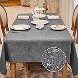 ♦ HINWEISE - Nach 10-maligem Waschen wird die wasserdichte Wirkung der Tischdecke allmählich nachlassen,Bitte Zögern Sie Nicht Uns Zu Kontaktieren,Wenn Sie Ratschläge Für Uns Haben.