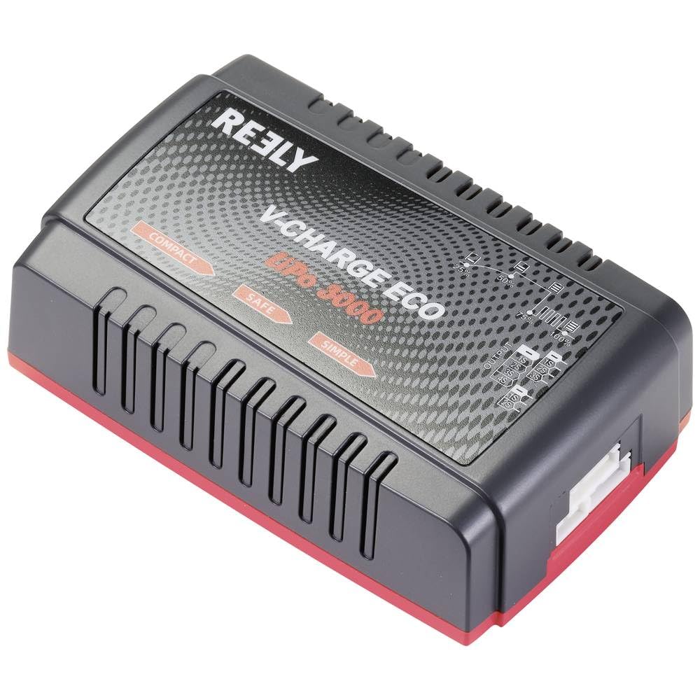 Reely V-CHARGE ECO LiPo 3000 Ładowarka do modeli 230 V 3 A Li-polimer